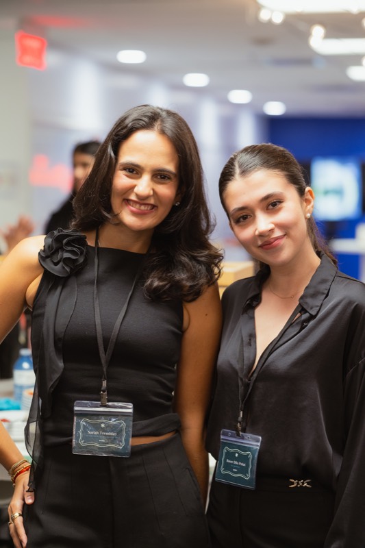 JSEC executives Sarah Tremblay and Hacer Dila Polat
